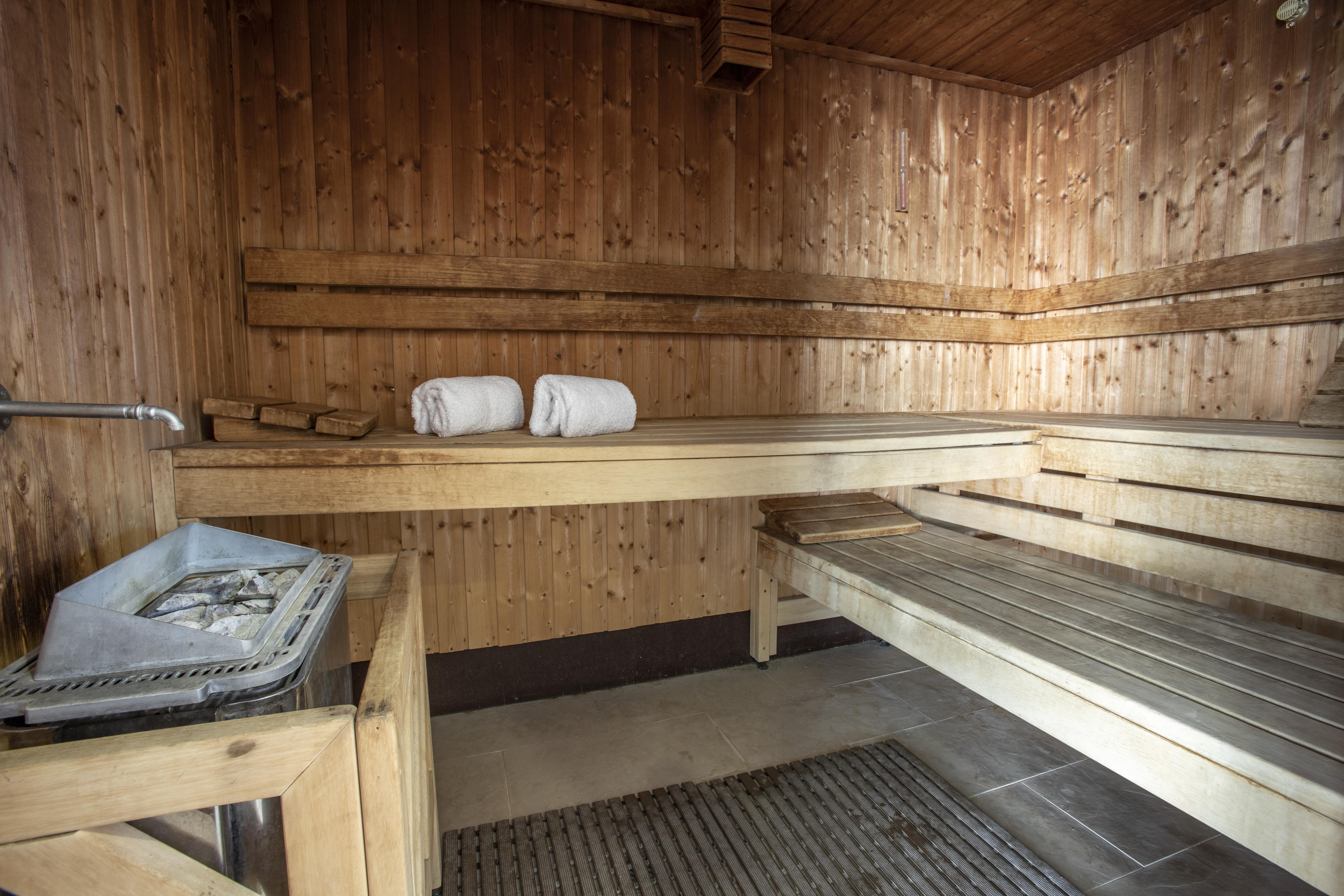 Monte Santo Resort Carvoeiro  Exterior foto A Finnish sauna
